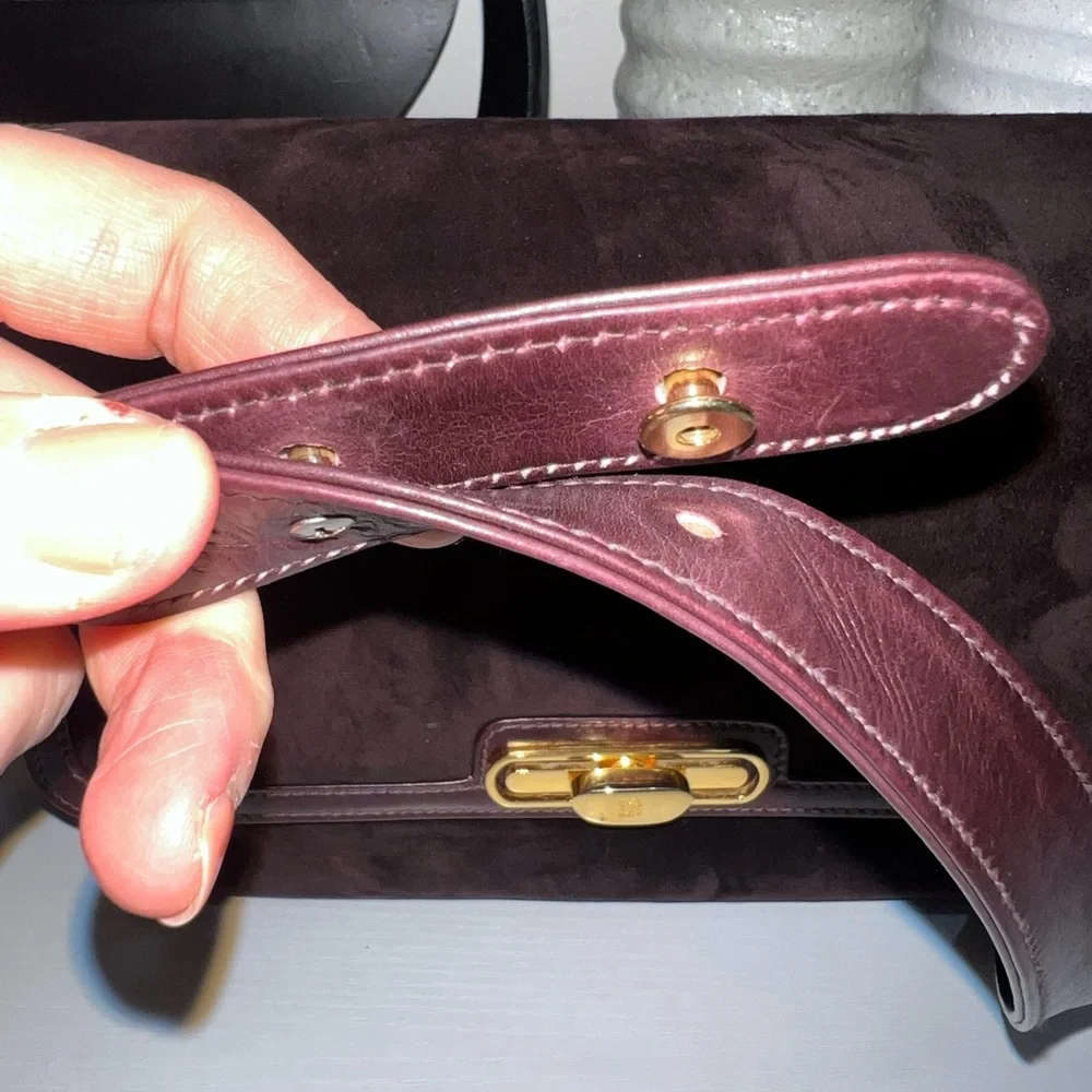 Bally Suede Cross Body - Picture 4 of 12